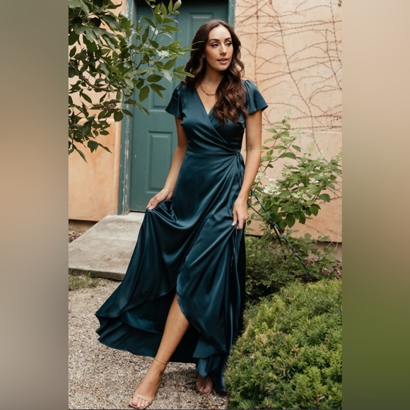 Worn once, Baltic Born Krystal silk wrap dress. Size xs - Picture 1 of 5